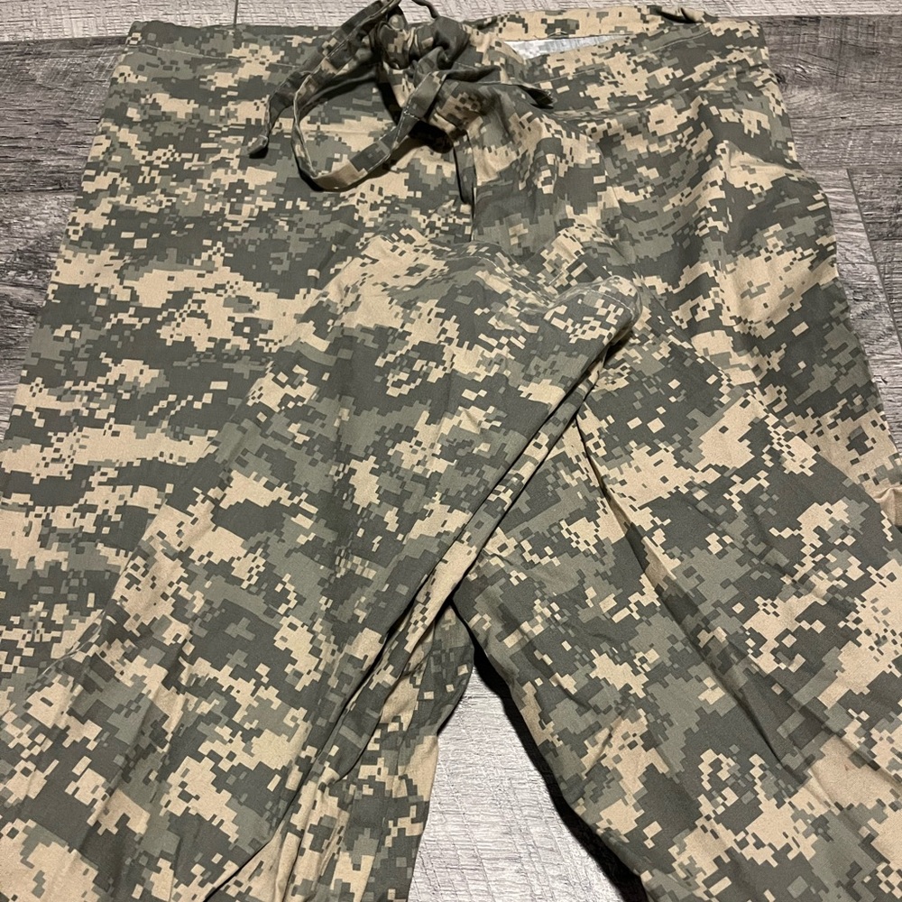 Camouflage Scrub pants.